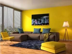 living room colour yellow harding's calgary