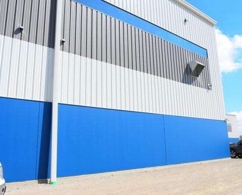 Exterior commercial painting