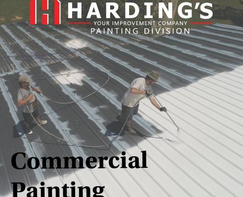 Exterior commercial painting