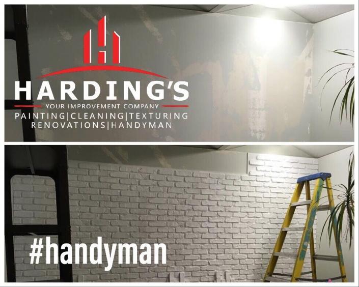 handyman feature wall