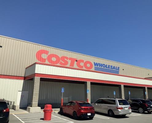 Costco Exterior commercial painting Calgary