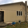 Siding paint and repair