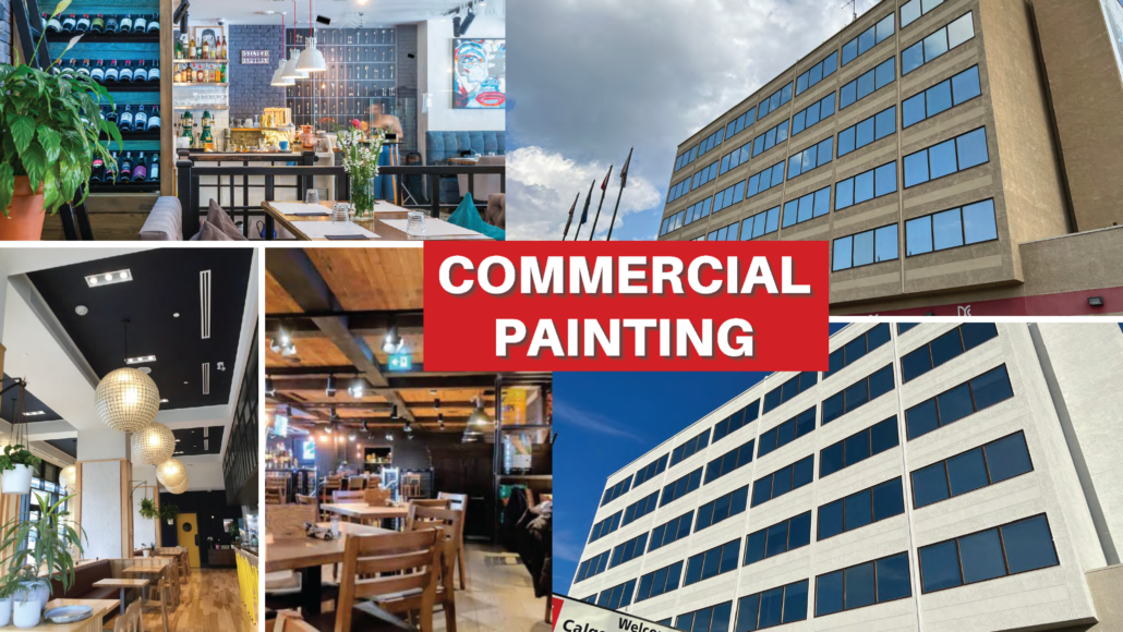 Painting commercial interior and exterior